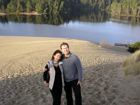 A lake among the dunes.... the paradise !
