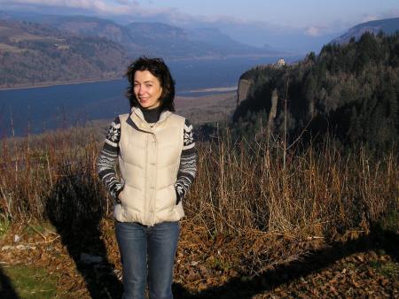 Overlook of the Columbia River Gorge