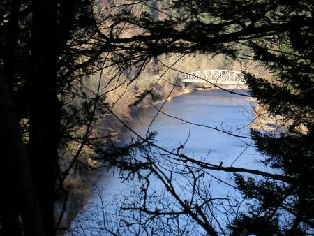 A bridge on the Columbia River