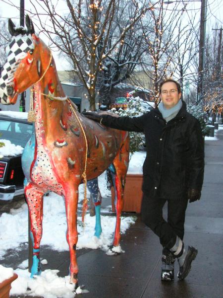 Guillaume and the horse