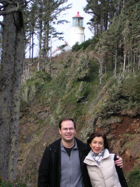 Romantic promenade to the lighthouse