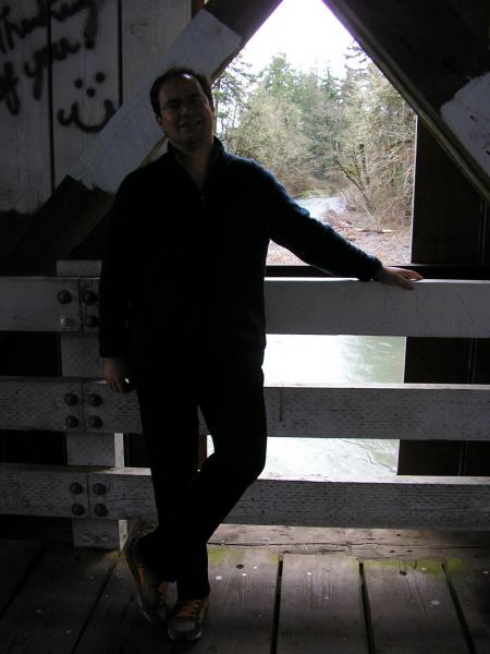 Inside the Mosby Creek Bridge