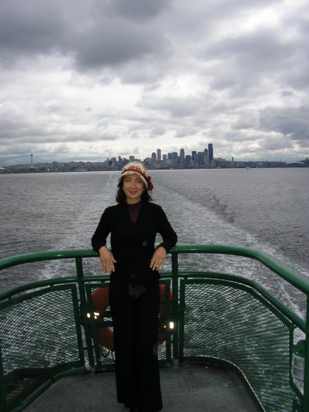 Seattle's view from the boat