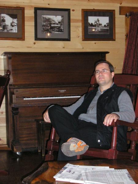Relax in the lodge