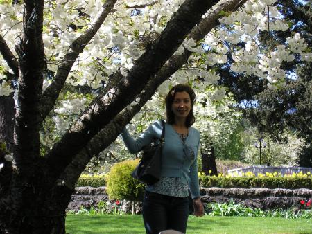 The Columbia Gorge Lodge's garden