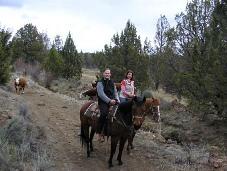 Ride among the cows