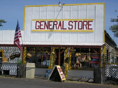 A store in Shaniko