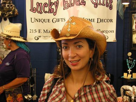Paola ready for the rodeo