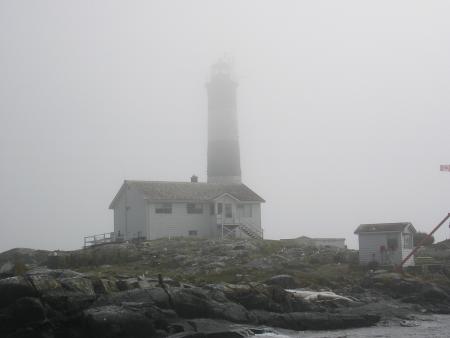 Foggy light house