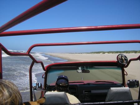 and on the ocean ...