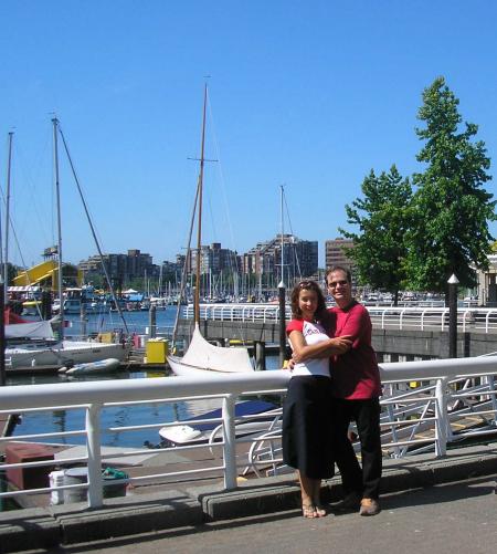 The beautiful British Bay of Vancouver