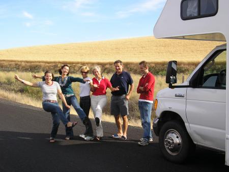 Dance on the road