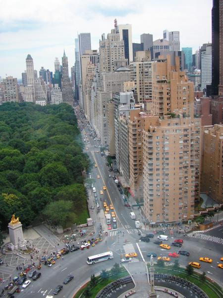 Columbus square in NY