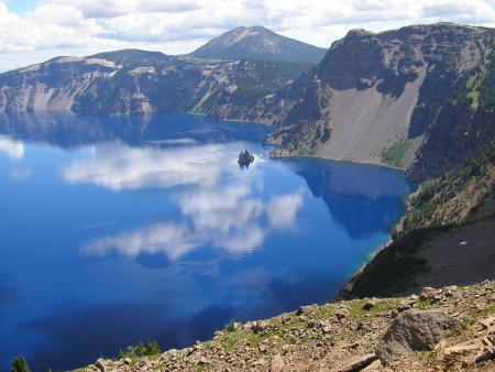 Beautiful Crater Lake ...