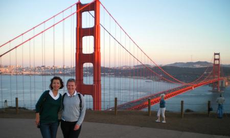 A ride on the Golden Gate at sunset