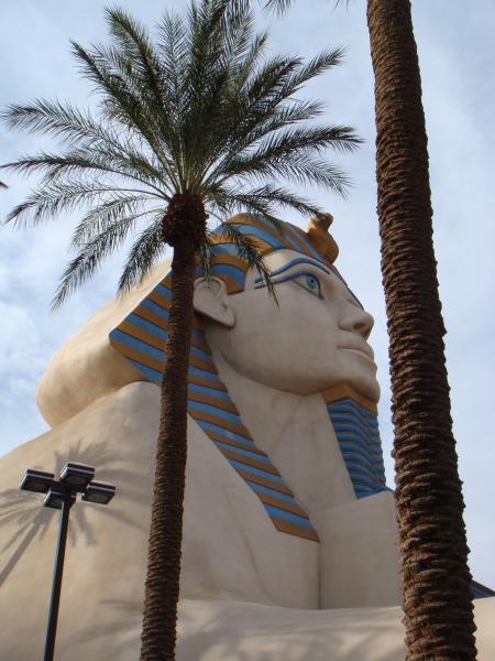 The Sphinx of the Luxor Hotel
