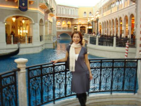 Promenade in the Venetian Hotel 
